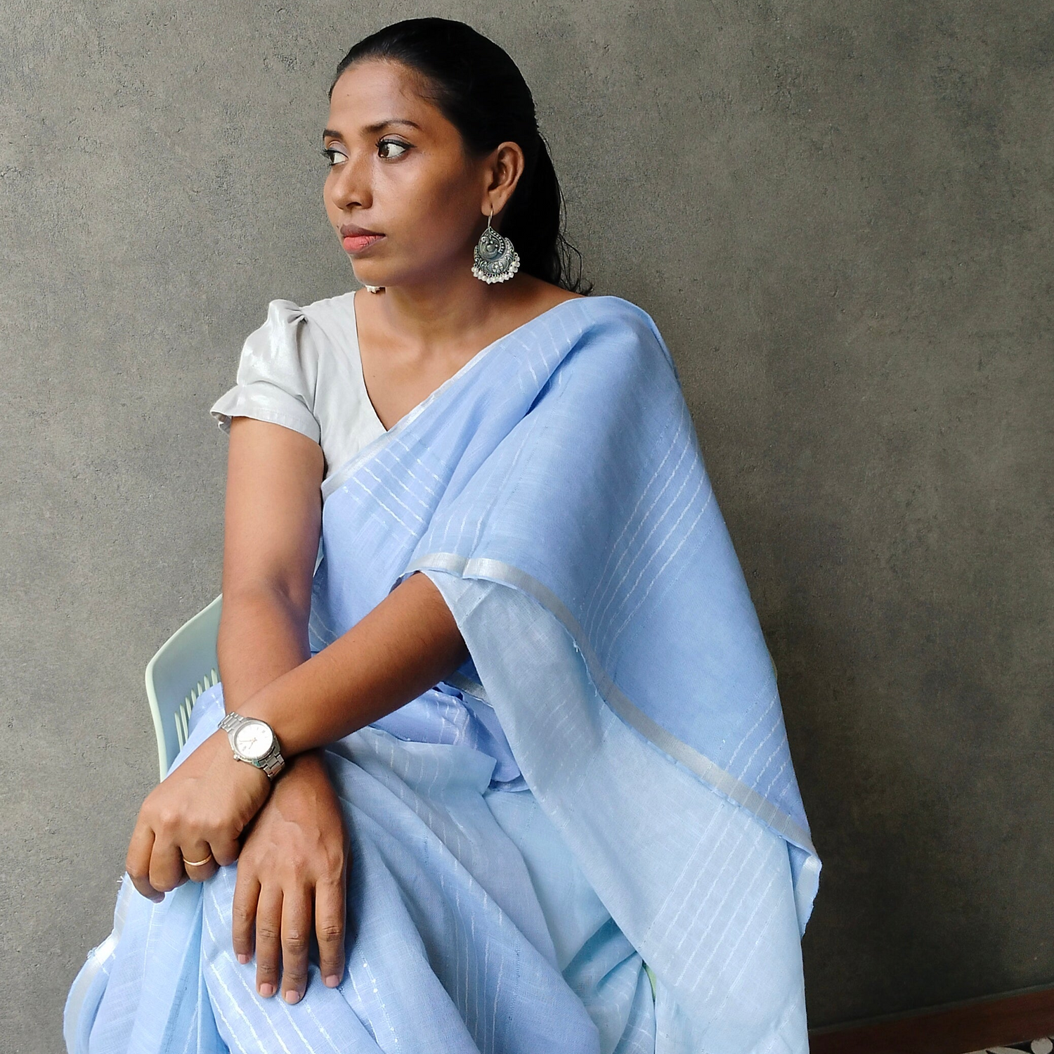 Handcrafted Cotton Saree for Women| Nymz Design