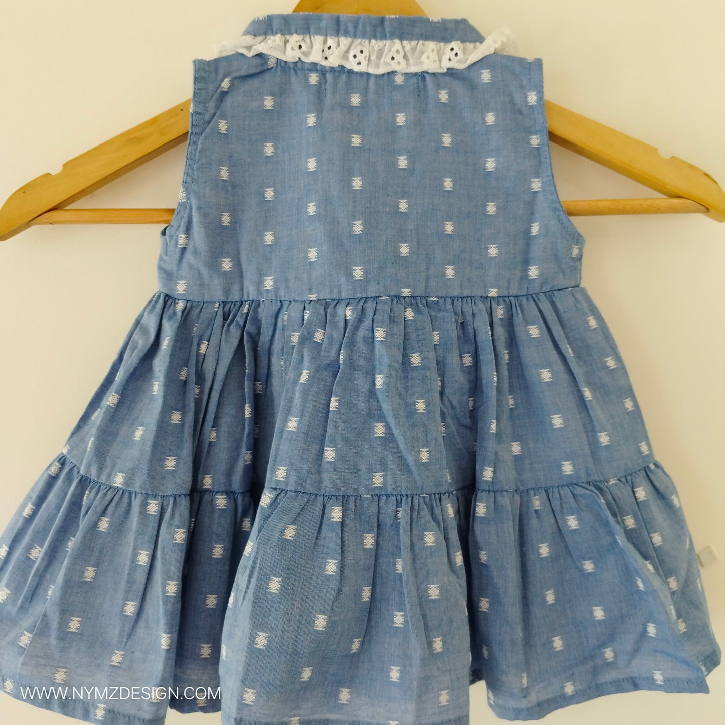 BLUE SKY-Girls Tiered Dress