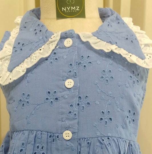 BLUE SKY-Girls Tiered Dress