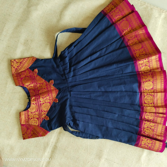 Kanchi cotton frock for kids 1 to 5 year