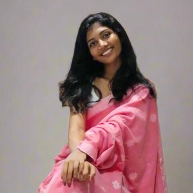 PLUM PINK KHADI COTTON SAREE WITH THREAD WOVEN FLORAL BUTTAS AND SIMPLE BORDER