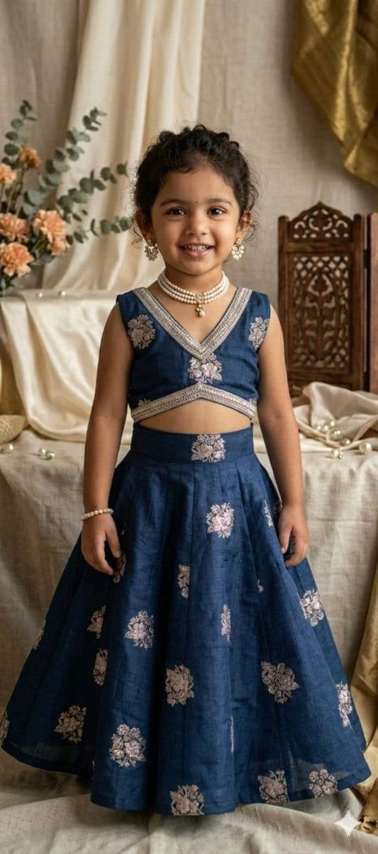 ASTRA-BLUE LEHENGA