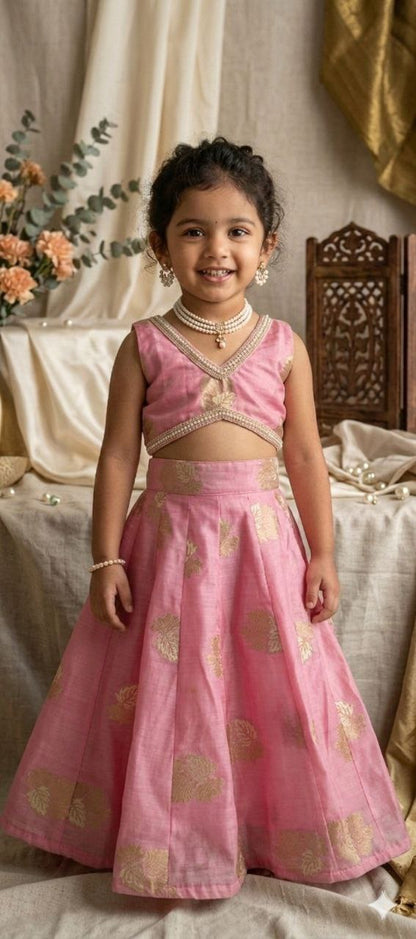 ASTRA-BABY PINK LEHENGA
