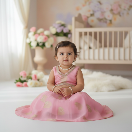 ASTRA-BABY PINK LEHENGA