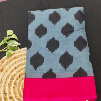 Bagru Print Mul mul Cotton Saree