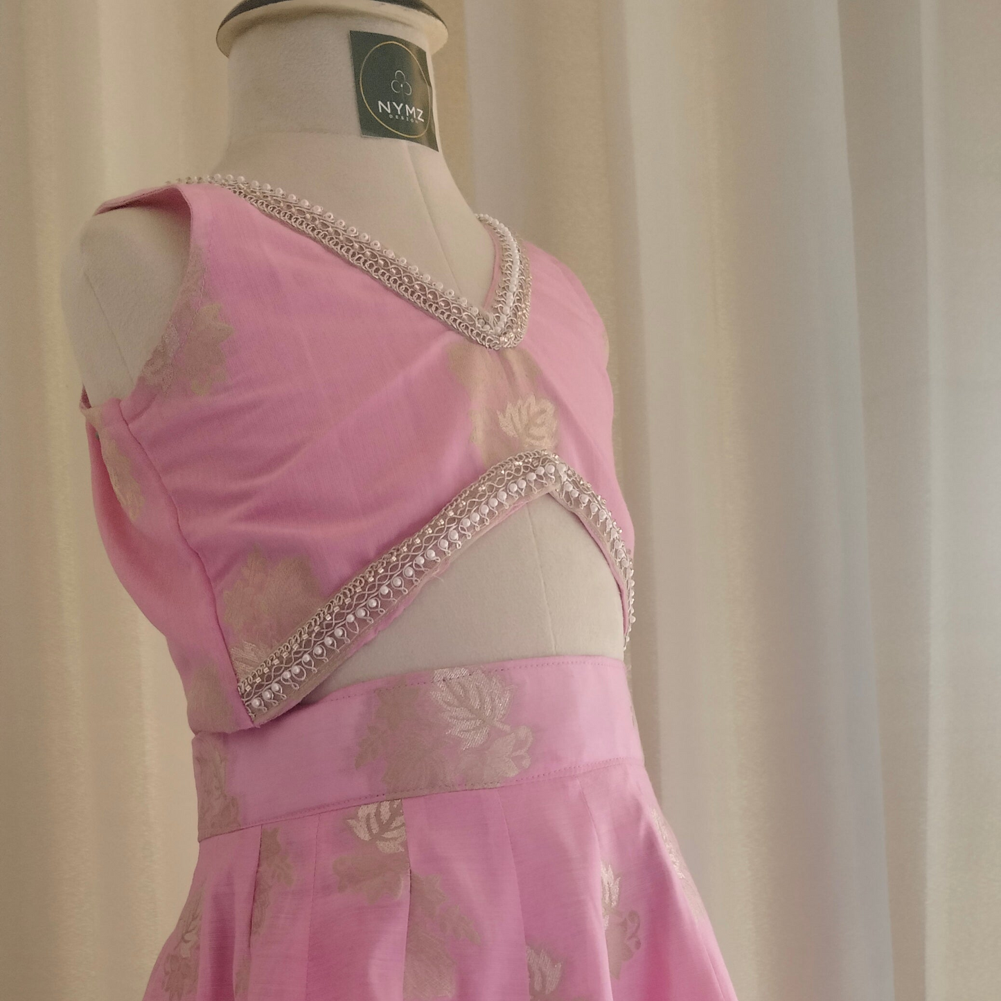 ASTRA-BABY PINK LEHENGA
