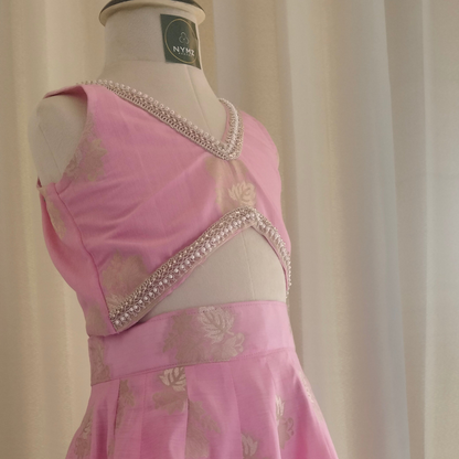 ASTRA-BABY PINK LEHENGA