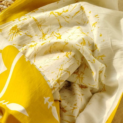 Bagru Print Mul mul Cotton Saree