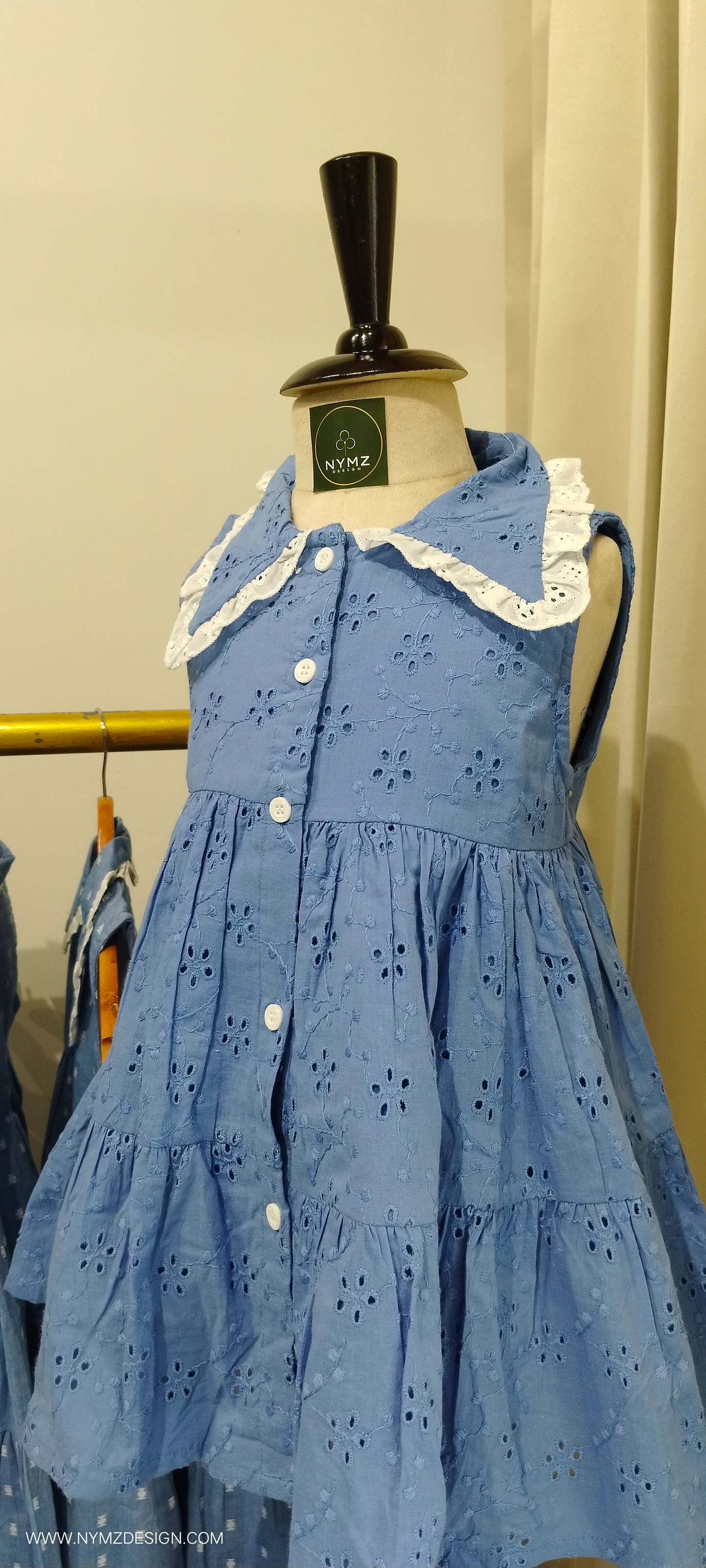 BLUE SKY-Girls Tiered Dress
