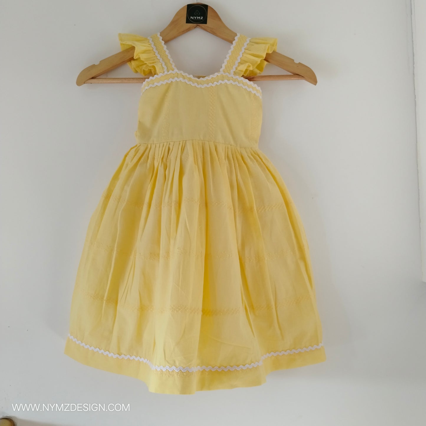 Sunshine Bloom Cotton Hakoba Frock
