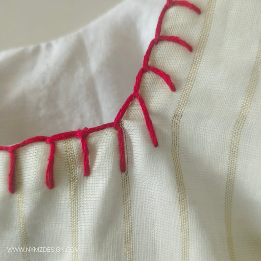 Onam 3 Layer Frock