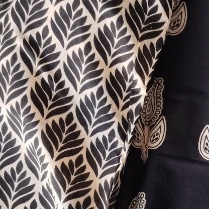 Bagru Print Mul mul Cotton Saree